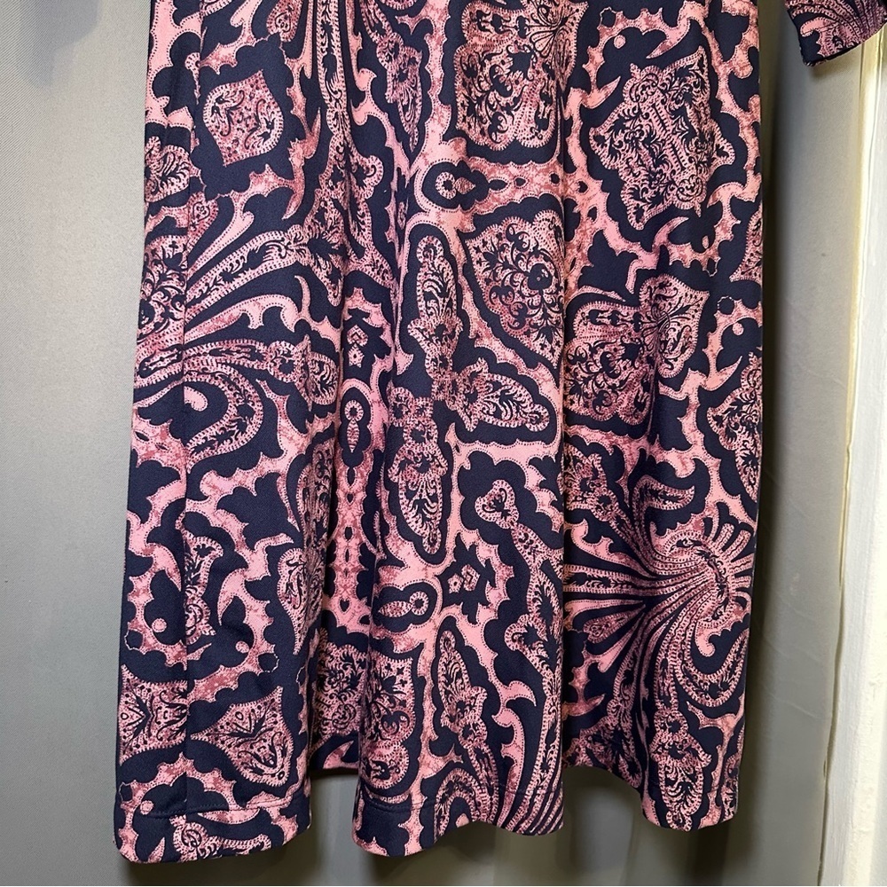 Title Nine Patterned 1/4 Sleeve Athletic Sporty Camping Hiking Dress Size Small - Picture 7 of 16